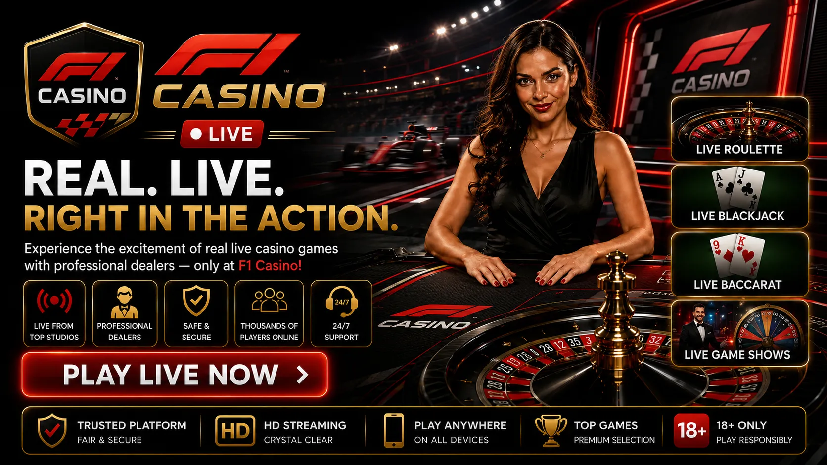 Recenzja bonusu powitalnego F1Casino: wyjątkowe możliwości dla polskich graczy